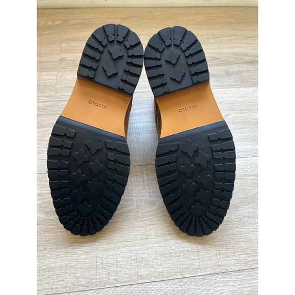 NEW Nisolo All Weather Boot Tobacco brown leather size 10 - Picture 9 of 12